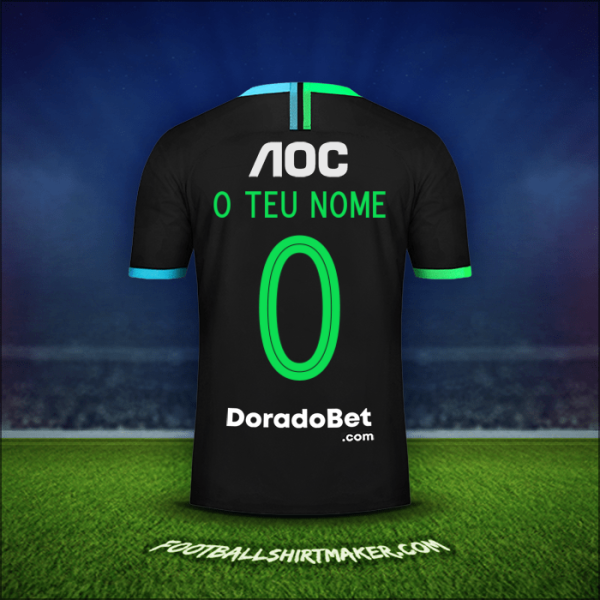 Camisola Club Alianza Lima 2020 Alternativa -  o teu nome - 0