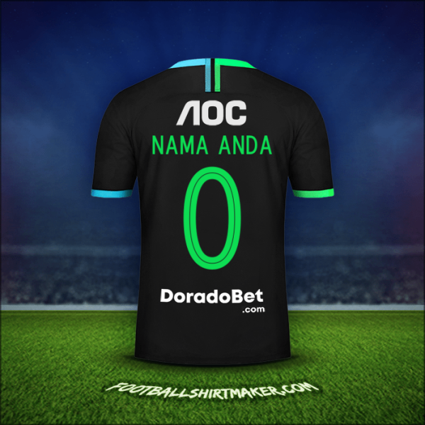 Jersey Club Alianza Lima 2020 Alternatif -  nama anda - 0