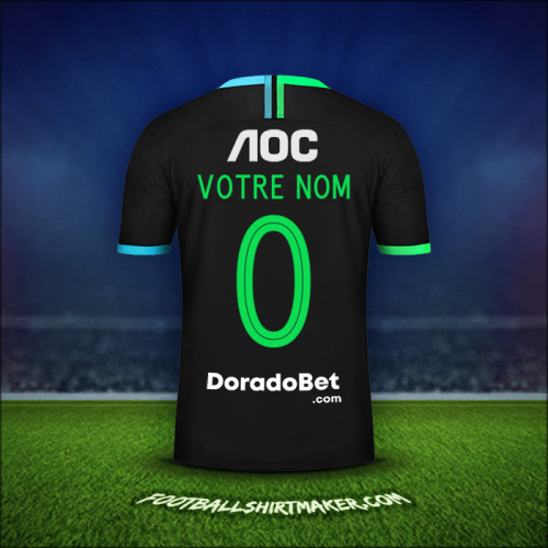 Maillot Club Alianza Lima 2020 Extérieur -  votre nom - 0