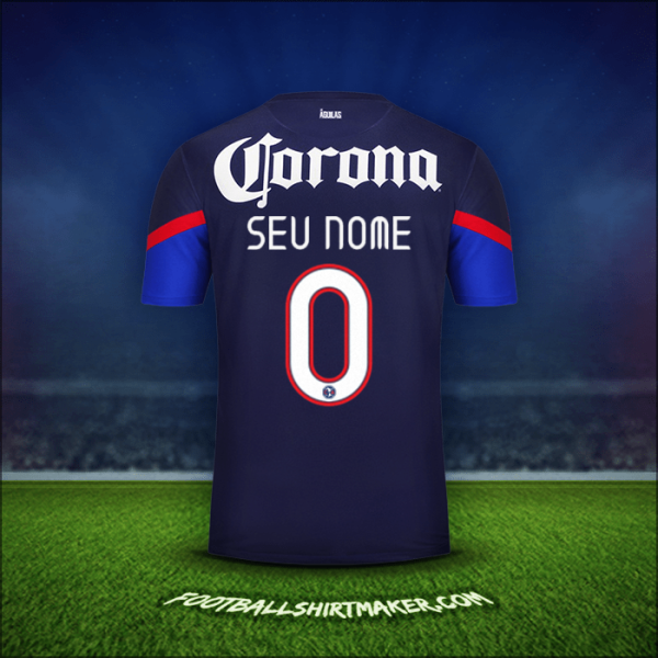 Camisa Club America 2012/13 Alternativa -  seu nome - 0