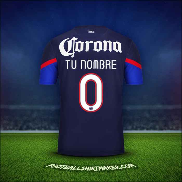 Jersey Club America 2012/13 Visita -  tu nombre - 0