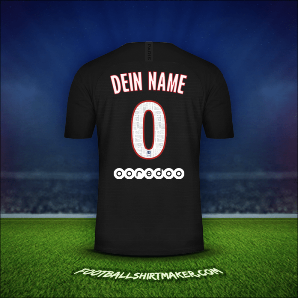 Trikot Paris Saint Germain 2019/20 Vierte -  dein name - 0