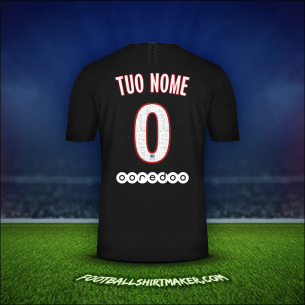 Maglia Paris Saint Germain 2019/20 Quarta -  tuo nome - 0