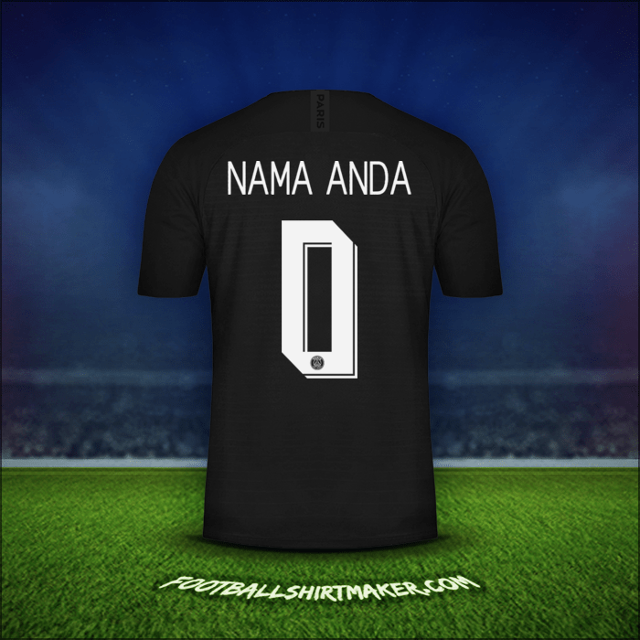 Jersey Paris Saint Germain Cup 2019/20 Keempat -  nama anda - 0