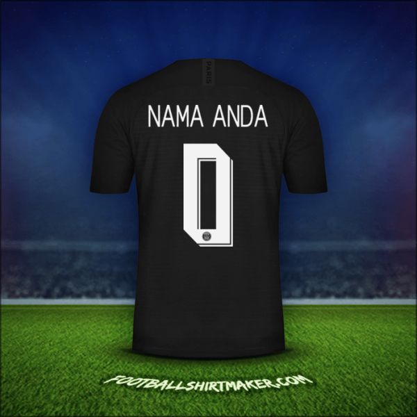 Jersey Paris Saint Germain Cup 2019/20 Keempat -  nama anda - 0
