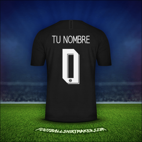 Camiseta Paris Saint Germain Cup 2019/20 Cuarta -  tu nombre - 0