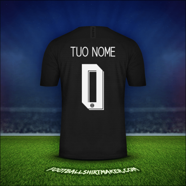 Maglia Paris Saint Germain Cup 2019/20 Quarta -  tuo nome - 0
