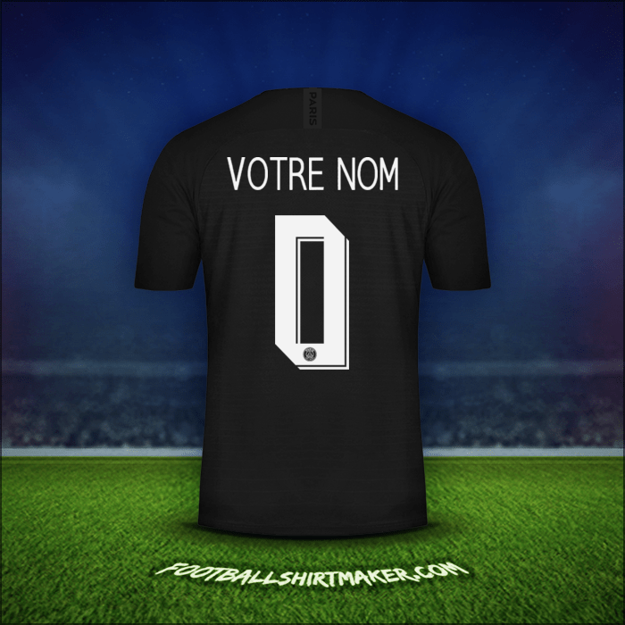 Maillot Paris Saint Germain Cup 2019/20 Quatrième -  votre nom - 0