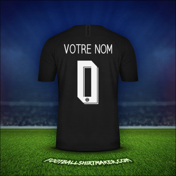 Maillot Paris Saint Germain Cup 2019/20 Quatrième -  votre nom - 0