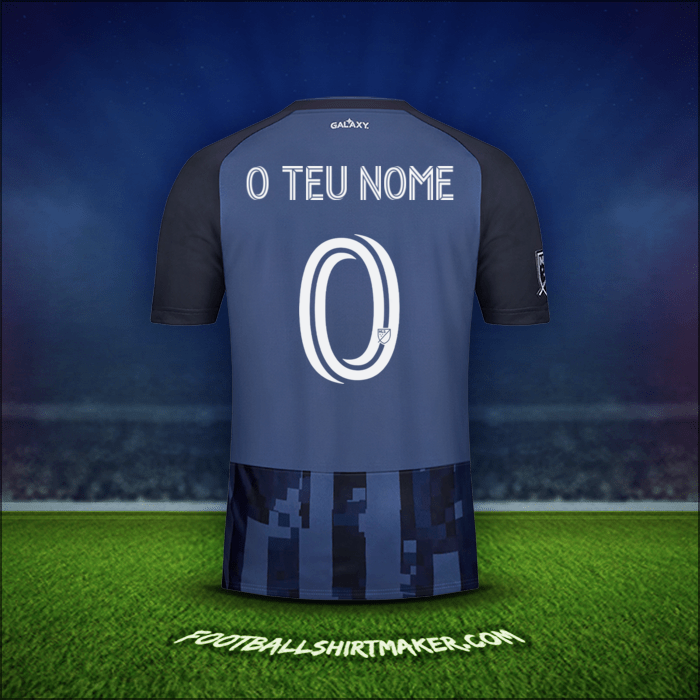 Camisola LA Galaxy 2020 Alternativa -  o teu nome - 0