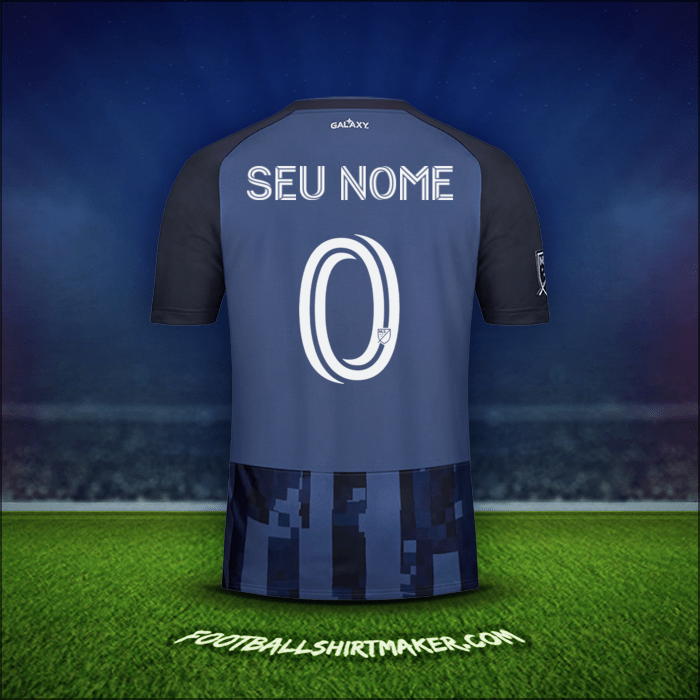 Camisa LA Galaxy 2020 Alternativa -  seu nome - 0