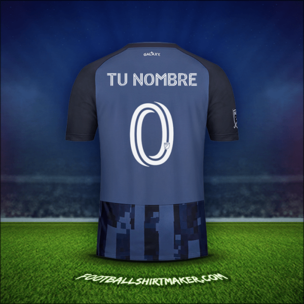 Camiseta LA Galaxy 2020 Visita -  tu nombre - 0