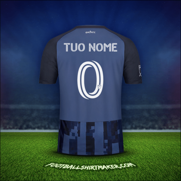Maglia LA Galaxy 2020 Seconda -  tuo nome - 0
