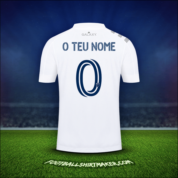 Camisola LA Galaxy 2020/2021 -  o teu nome - 0