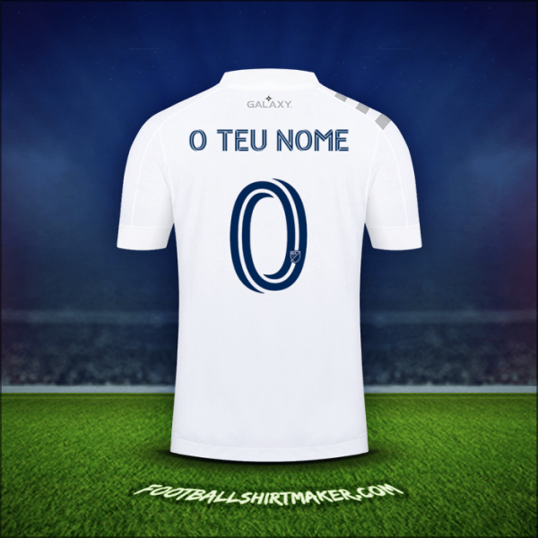 Camisola LA Galaxy 2020/2021 -  o teu nome - 0