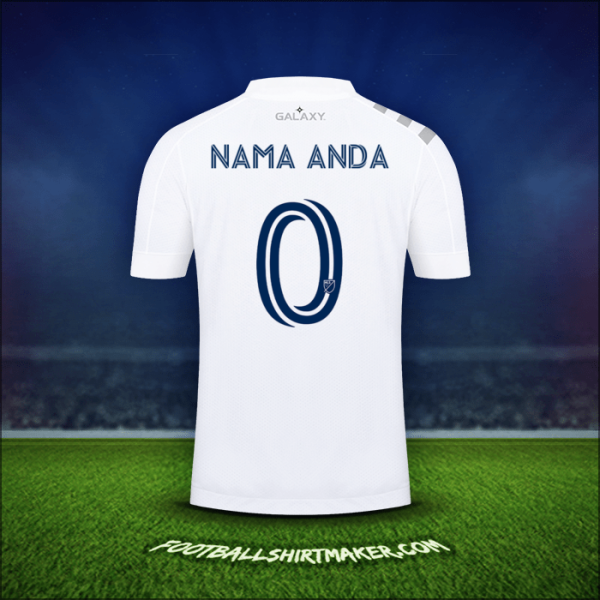 Jersey LA Galaxy 2020/2021 -  nama anda - 0