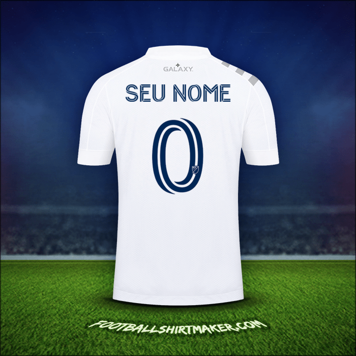 Camisa LA Galaxy 2020/2021 -  seu nome - 0