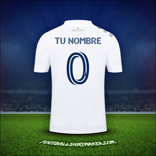Jersey LA Galaxy 2020/2021 -  tu nombre - 0