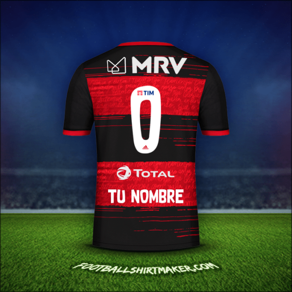 Camiseta Flamengo 2020 -  tu nombre - 0