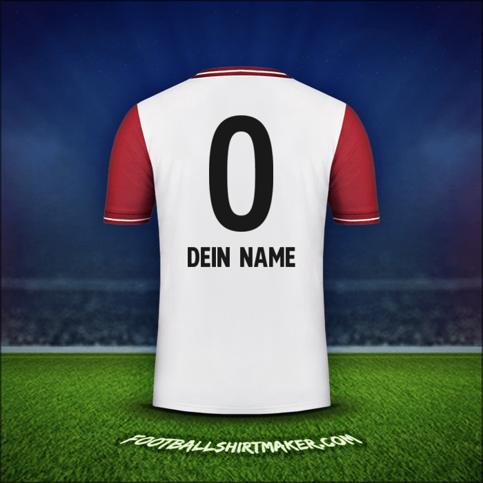 Trikot FC Bayern Munchen 120 Years -  dein name - 0