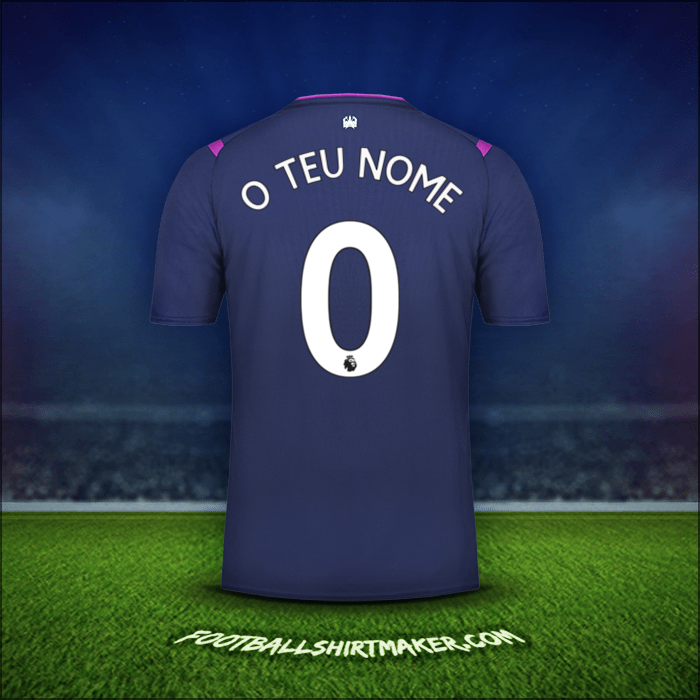 Camisola West Ham United FC 2019/20 Terceira -  o teu nome - 0