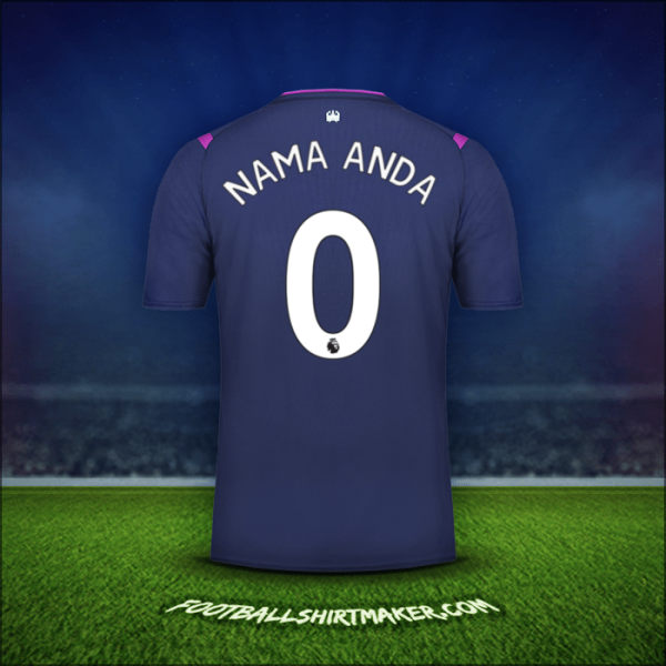 Jersey West Ham United FC 2019/20 Ketiga -  nama anda - 0