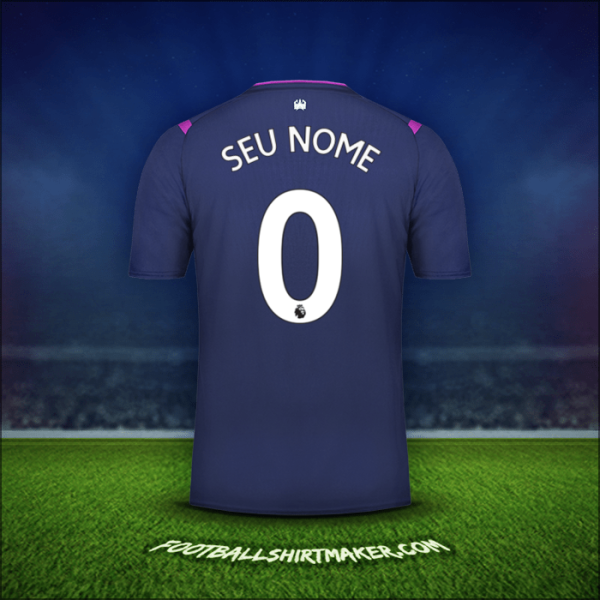 Camisa West Ham United FC 2019/20 Terceira -  seu nome - 0