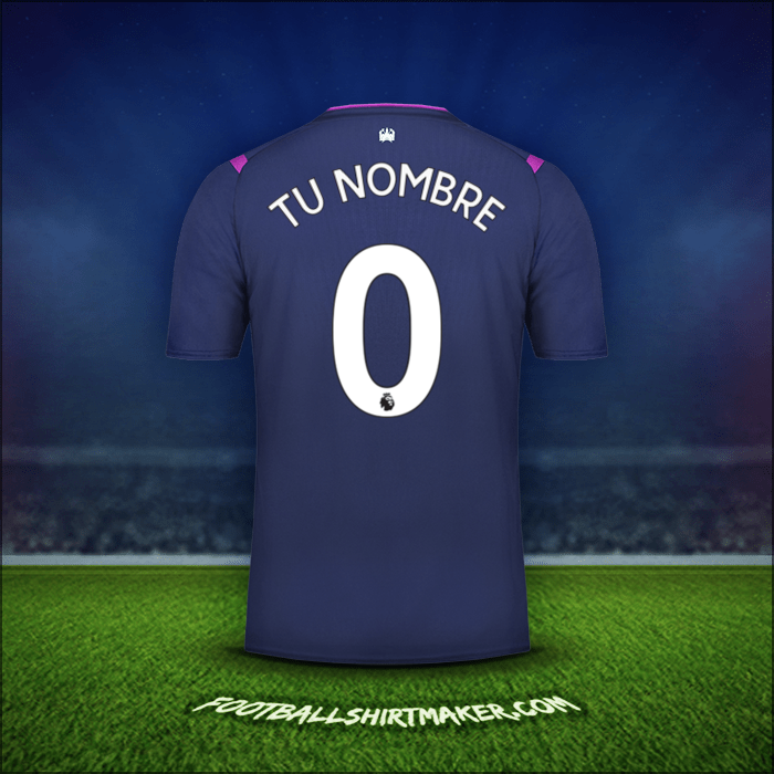 Jersey West Ham United FC 2019/20 Tercera -  tu nombre - 0