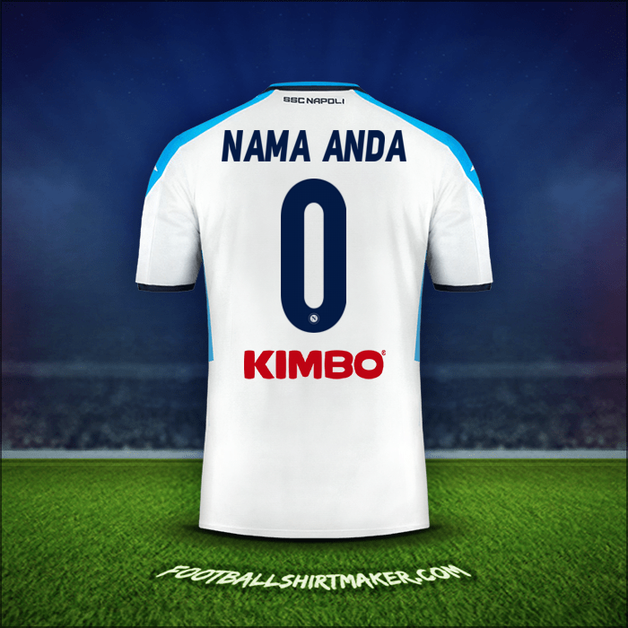 Jersey SSC Napoli 2019/20 Ketiga -  nama anda - 0