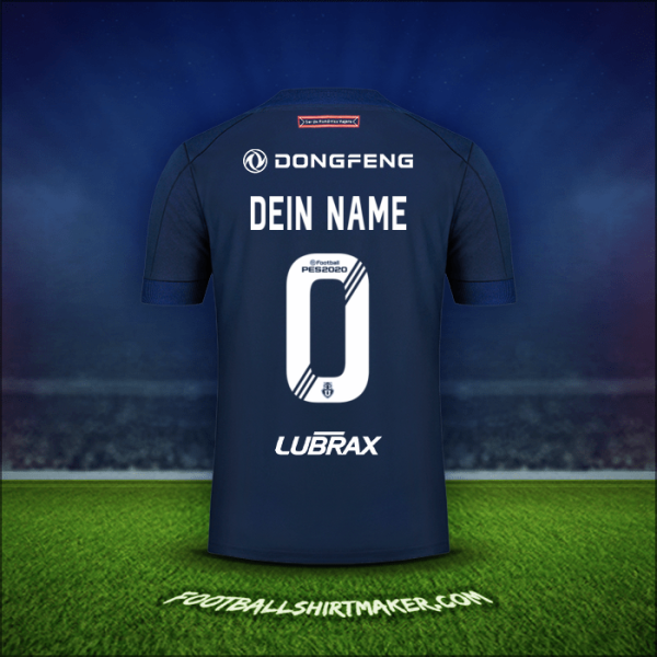 Trikot Universidad de Chile 2020 -  dein name - 0