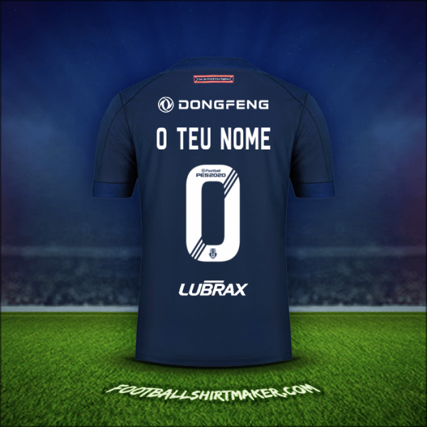 Camisola Universidad de Chile 2020 -  o teu nome - 0