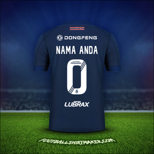 Jersey Universidad de Chile 2020 -  nama anda - 0