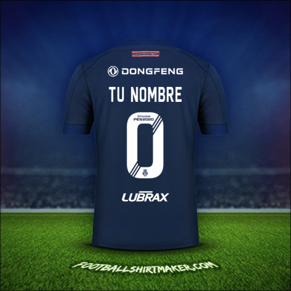 Jersey Universidad de Chile 2020 -  tu nombre - 0