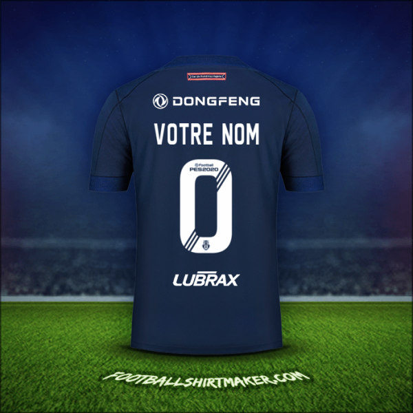 Maillot Universidad de Chile 2020 -  votre nom - 0