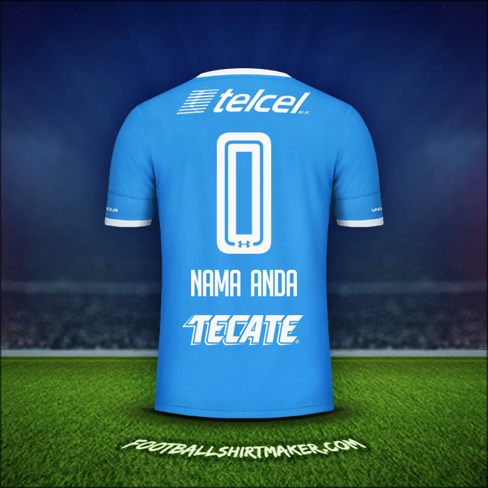 Jersey Cruz Azul 2016/17 -  nama anda - 0