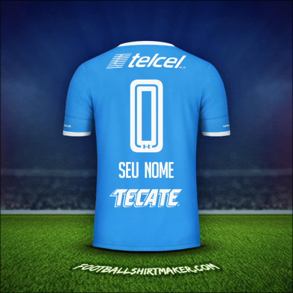 Camisa Cruz Azul 2016/17 -  seu nome - 0