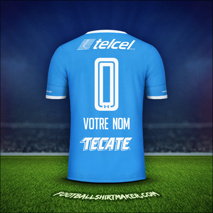 Maillot Cruz Azul 2016/17 -  votre nom - 0
