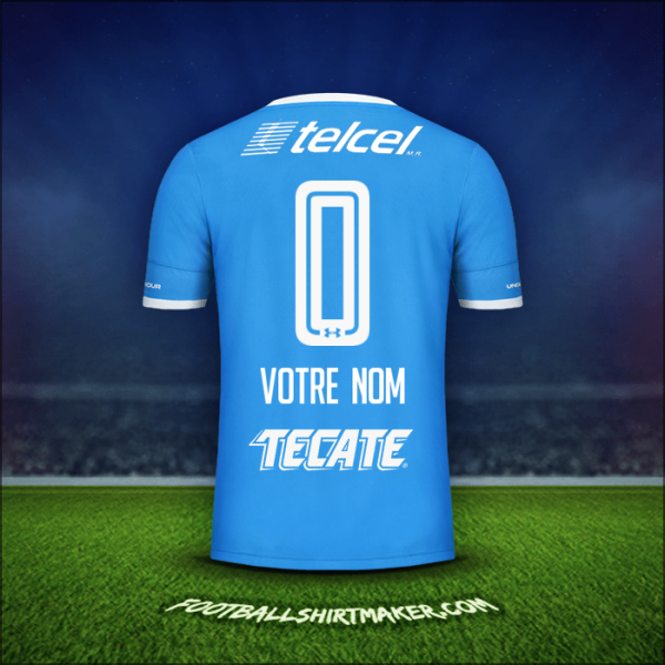 Maillot Cruz Azul 2016/17 -  votre nom - 0