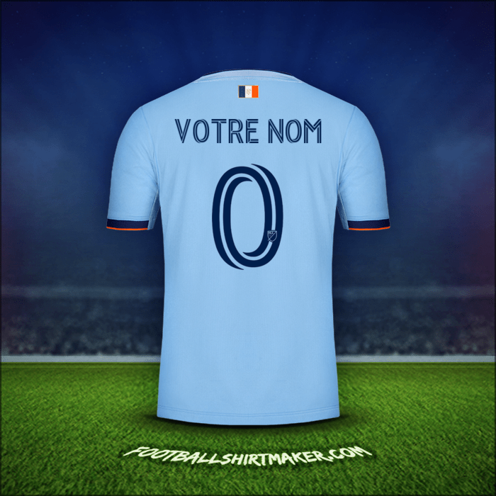 Maillot New York City FC 2020 -  votre nom - 0