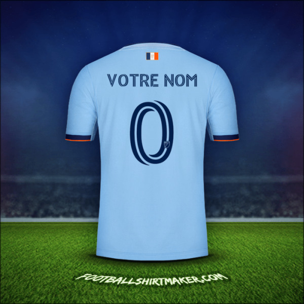Maillot New York City FC 2020 -  votre nom - 0