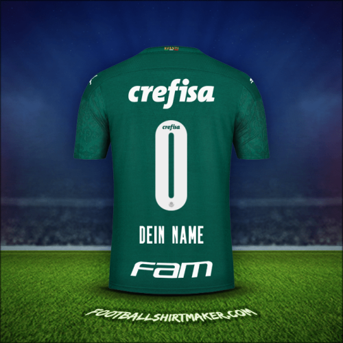 Trikot Palmeiras 2020 -  dein name - 0