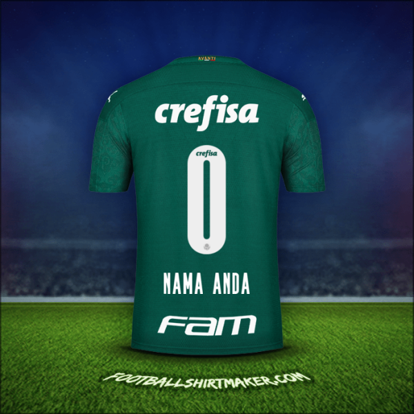 Jersey Palmeiras 2020 -  nama anda - 0