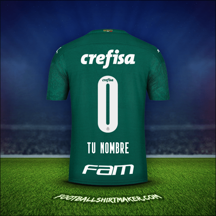 Camiseta Palmeiras 2020 -  tu nombre - 0