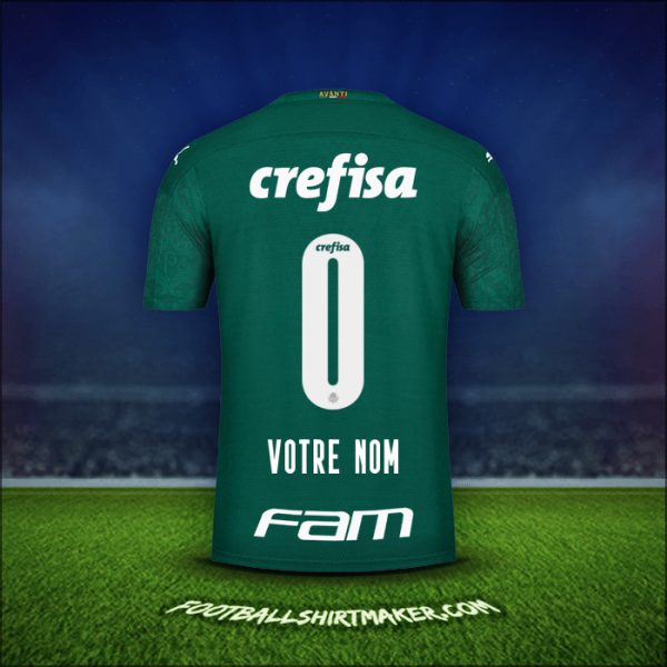 Maillot Palmeiras 2020 -  votre nom - 0