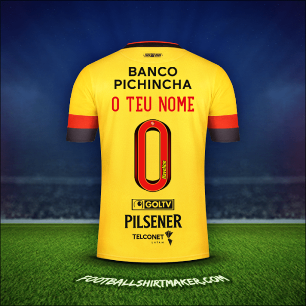 Camisola Barcelona SC 2020 -  o teu nome - 0