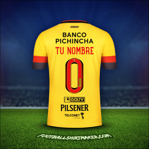 Jersey Barcelona SC 2020 -  tu nombre - 0