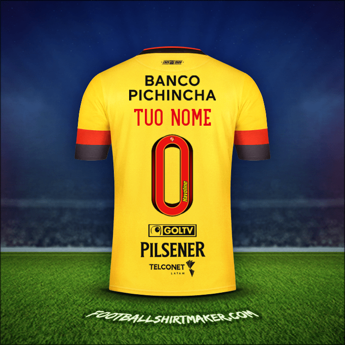 Maglia Barcelona SC 2020 -  tuo nome - 0