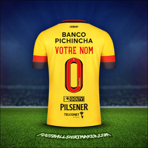 Maillot Barcelona SC 2020 -  votre nom - 0
