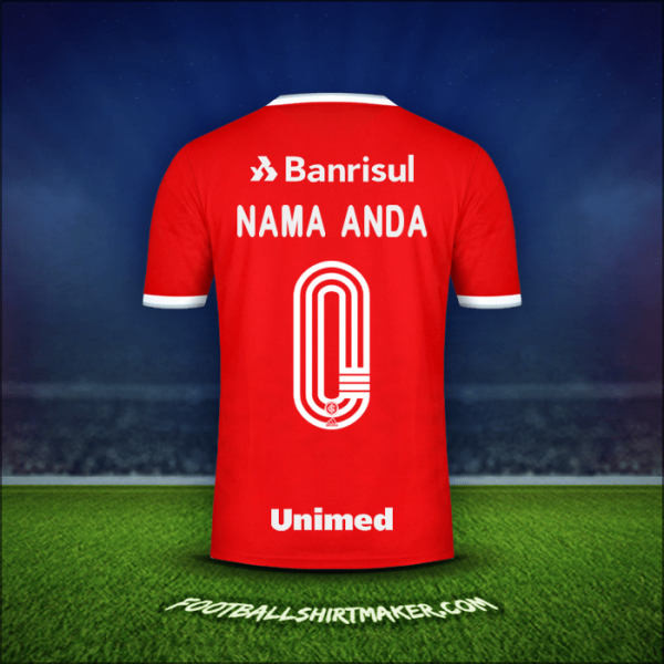 Jersey Internacional 2020 -  nama anda - 0