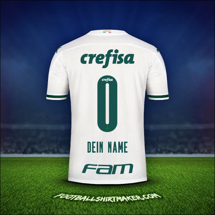 Trikot Palmeiras 2020 Auswärts -  dein name - 0